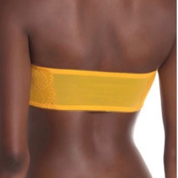 Free people Malinda gold Bandeau top - Picture 2 of 5